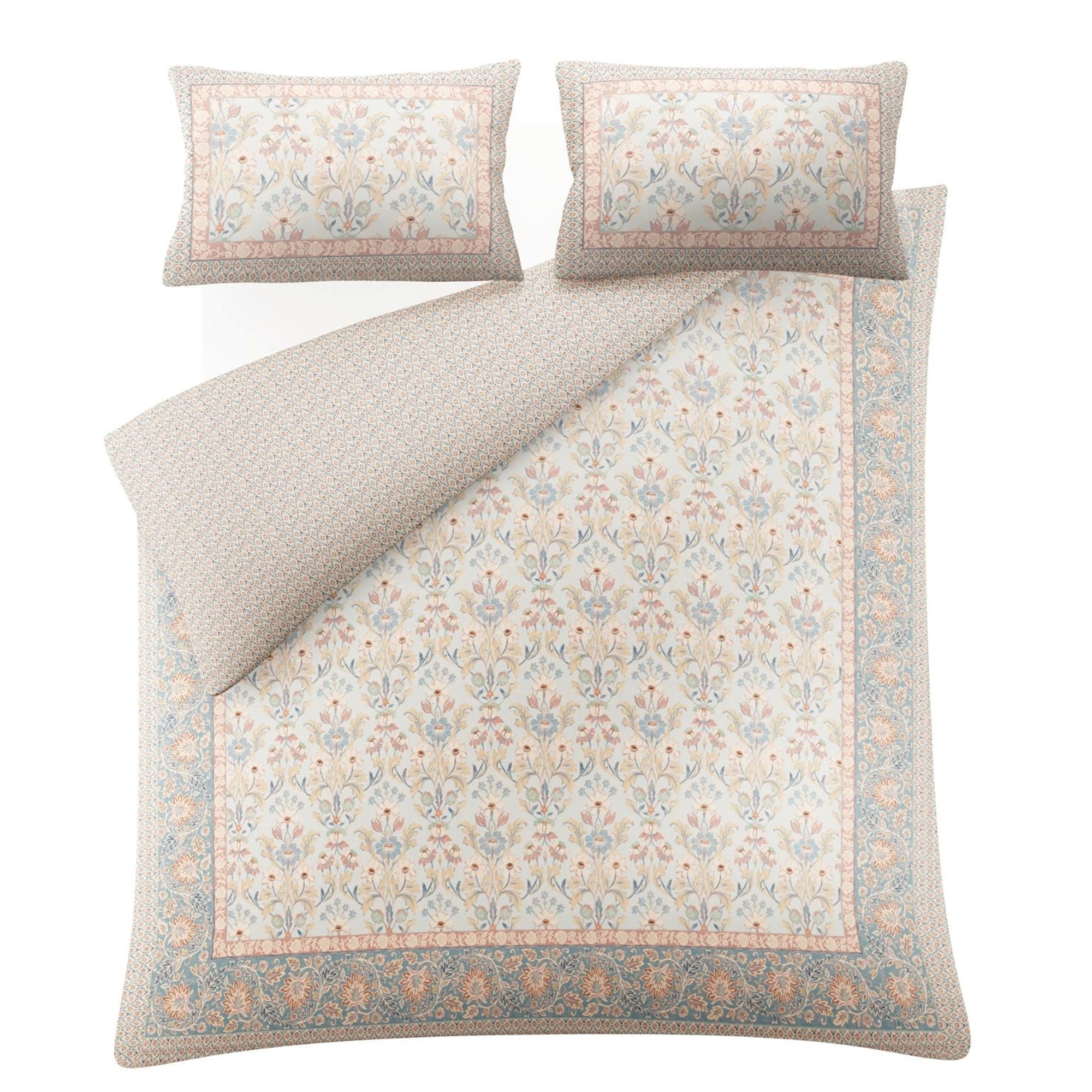 Semington Duvet Cover Set in Dusty Pink