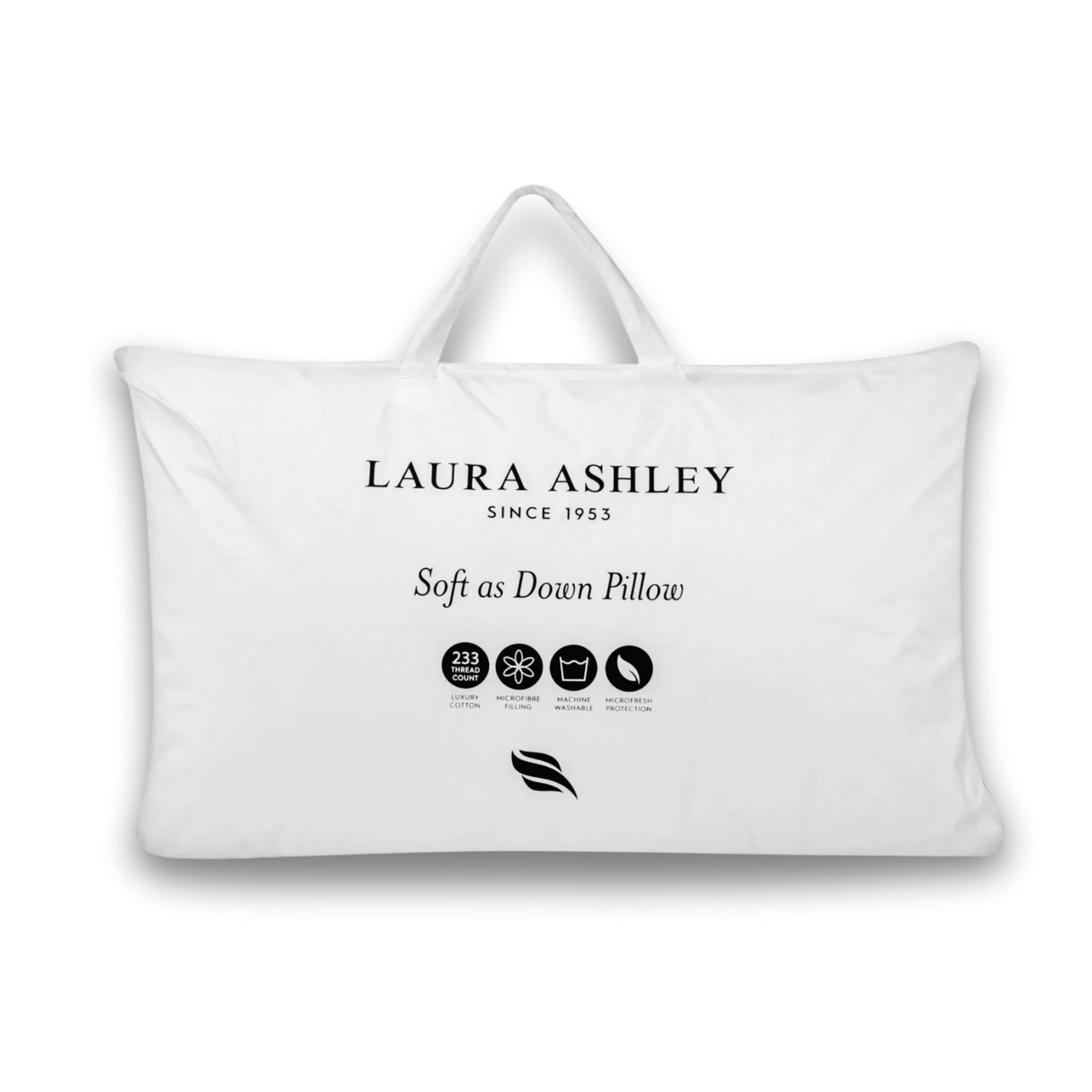 Soft as Down Medium Support Pillow in White