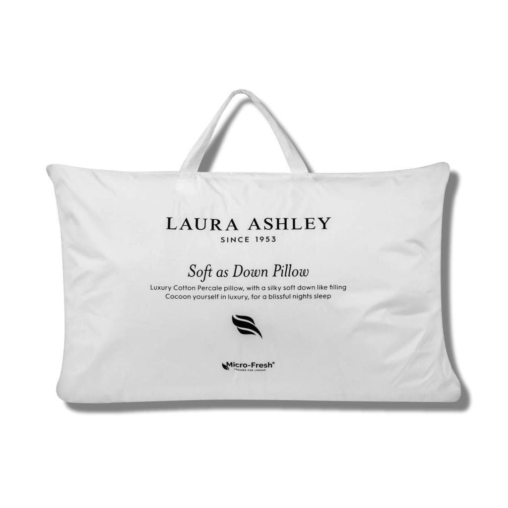 Soft as Down Medium Support Pillow in White