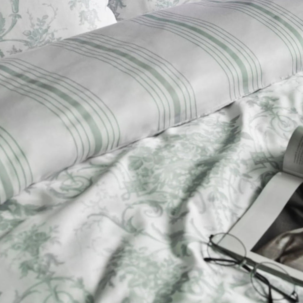 Laura Ashley "Tuileries" Duvet Cover Set in Seaspray