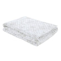 Walled Garden Quilted Bedspread in Dove Grey