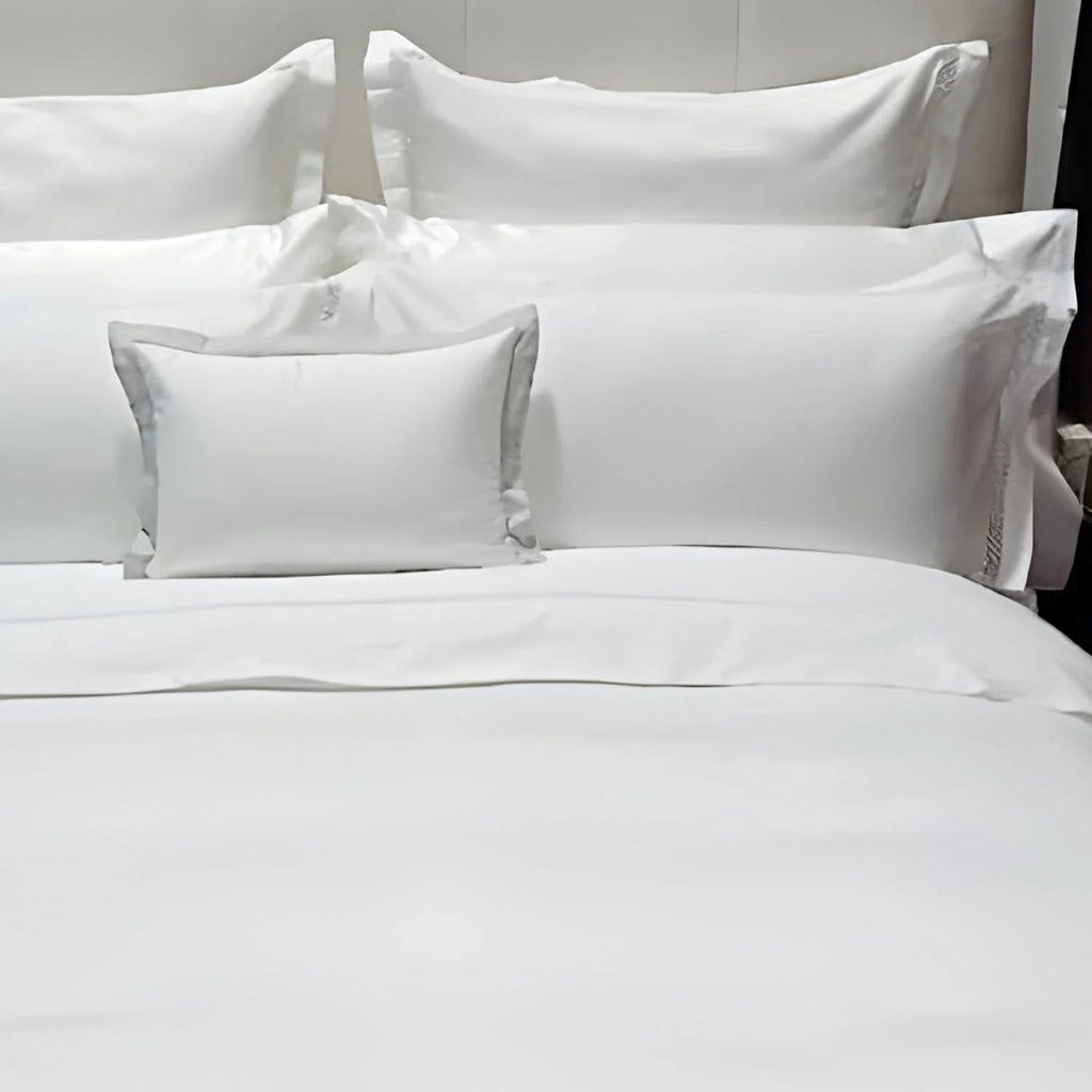 Katrin 300 Thread Count Flat Sheet in White