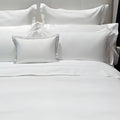Katrin 300 Thread Count Flat Sheet in White