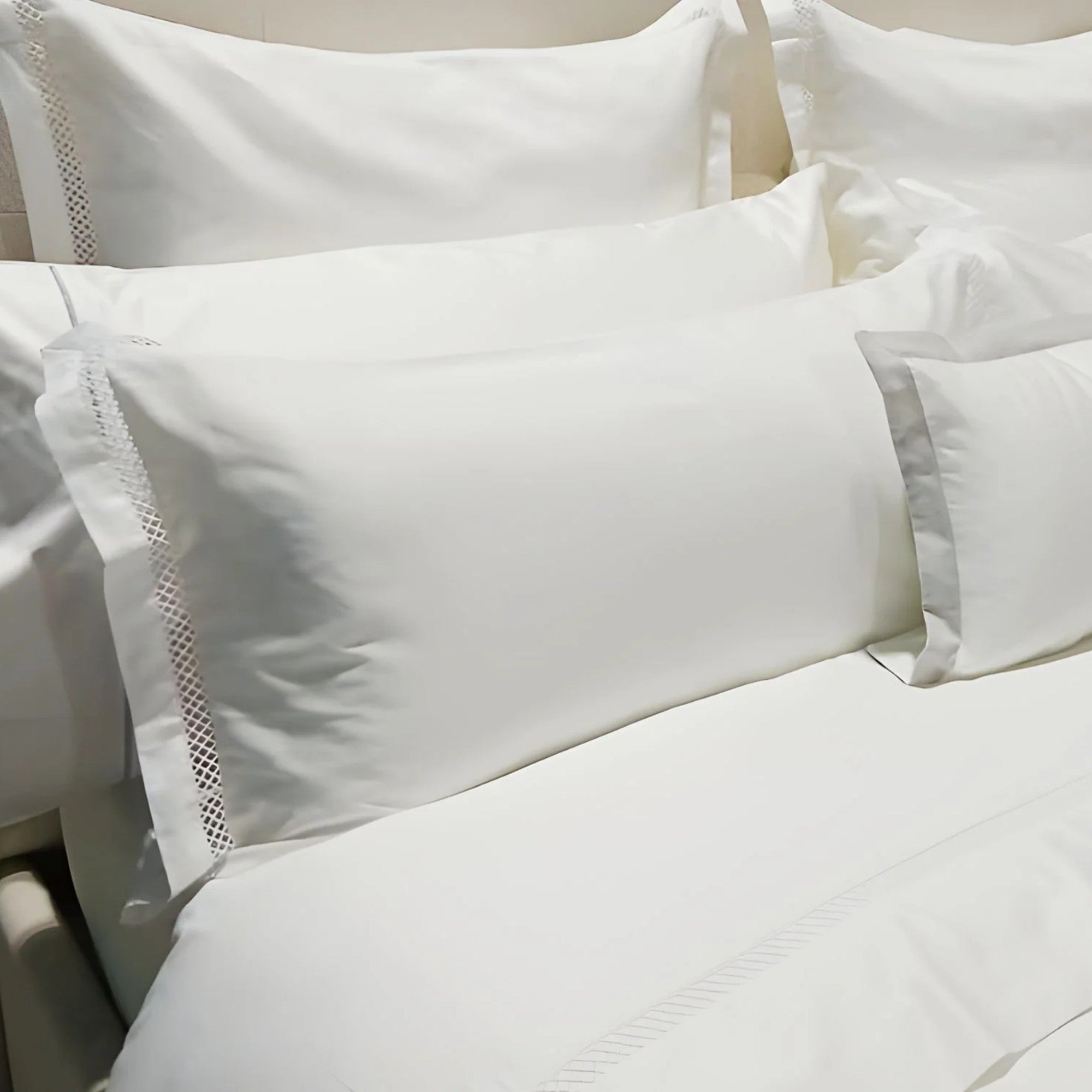 Katrin 300 Thread Count Flat Sheet in White