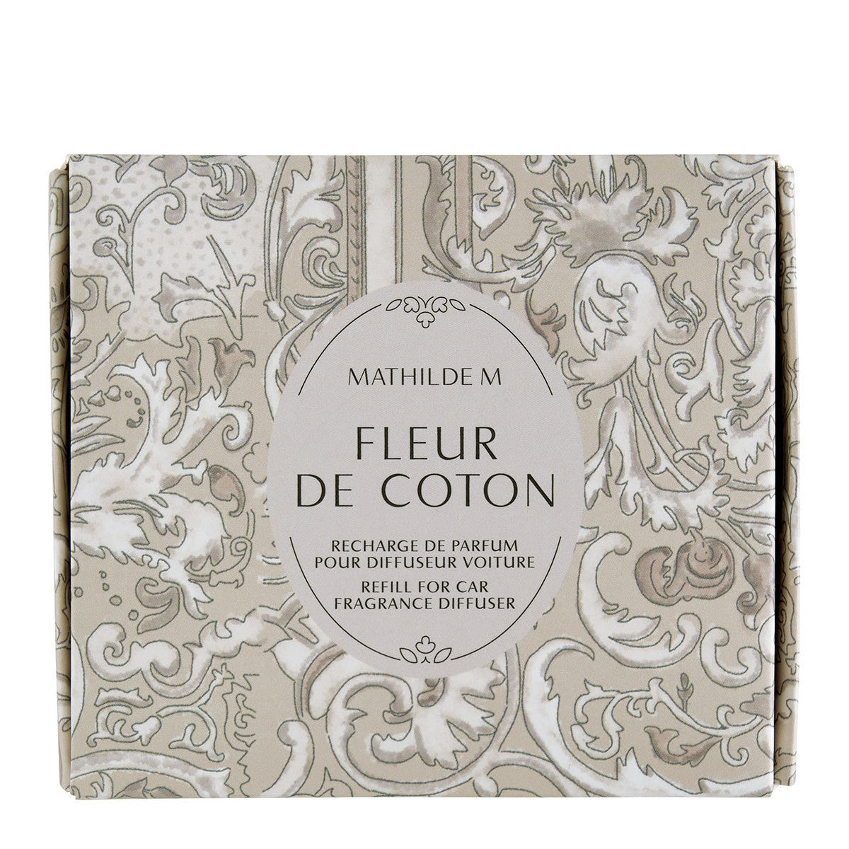 Mathilde "Fleur de Coton" Car fragrance diffuser refill Escapades Parfumées