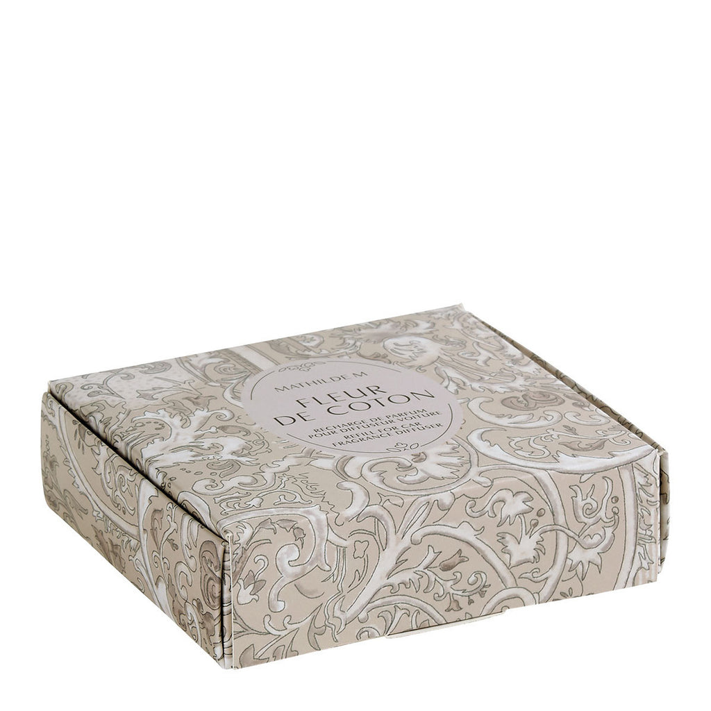 Mathilde "Fleur de Coton" Car fragrance diffuser refill Escapades Parfumées