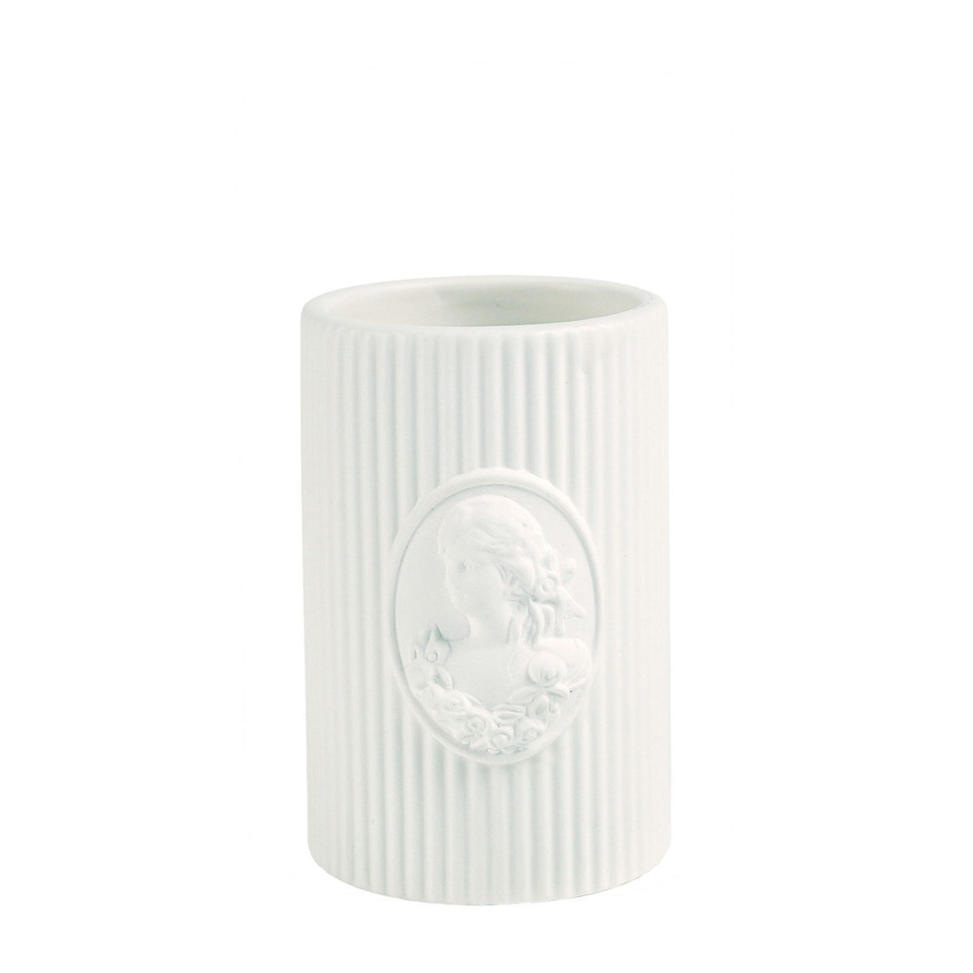 Marquise Ceramic Bathroom Accessories in White