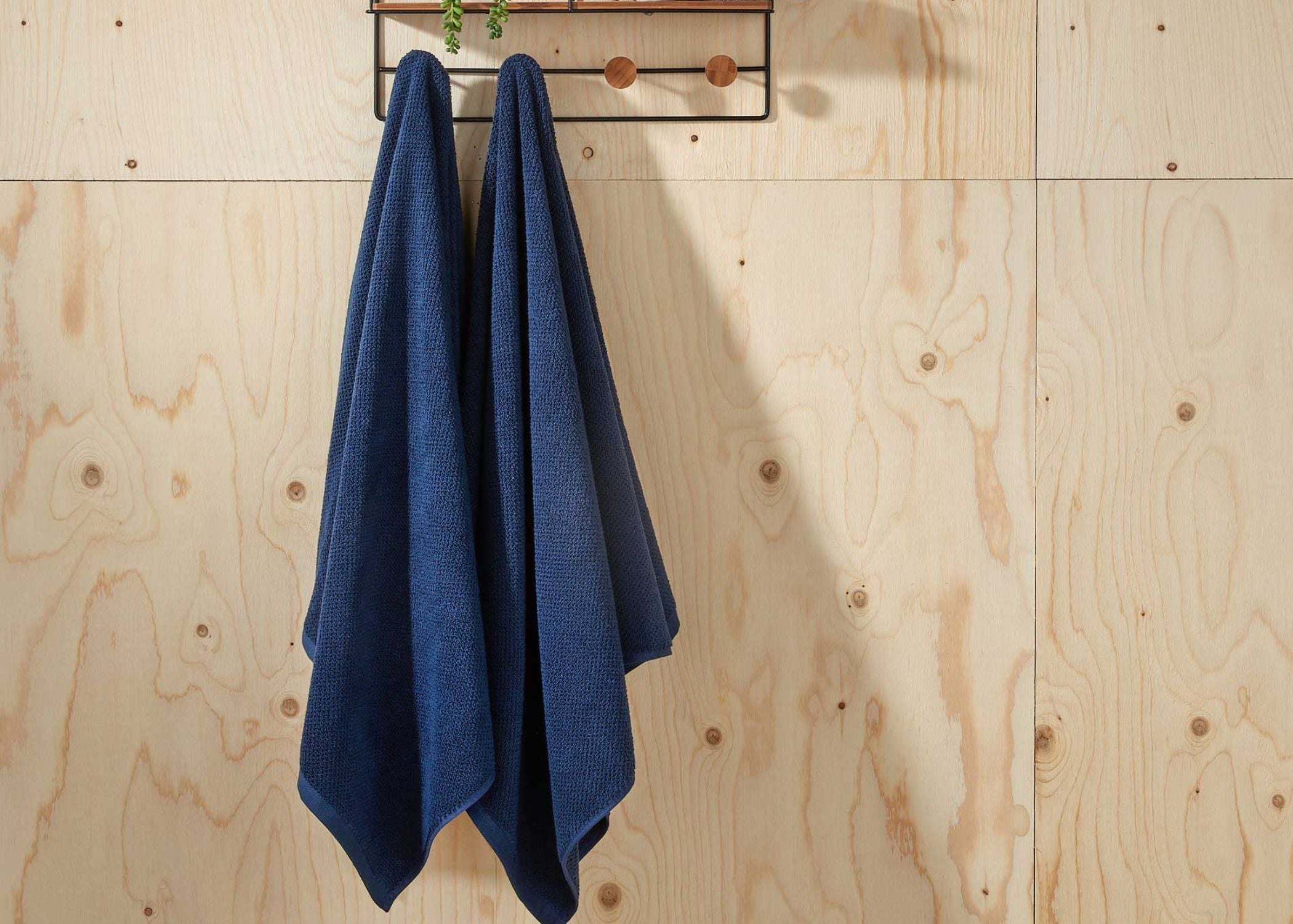 Christy "Brixton" Bath Towels Collection in Midnight Blue