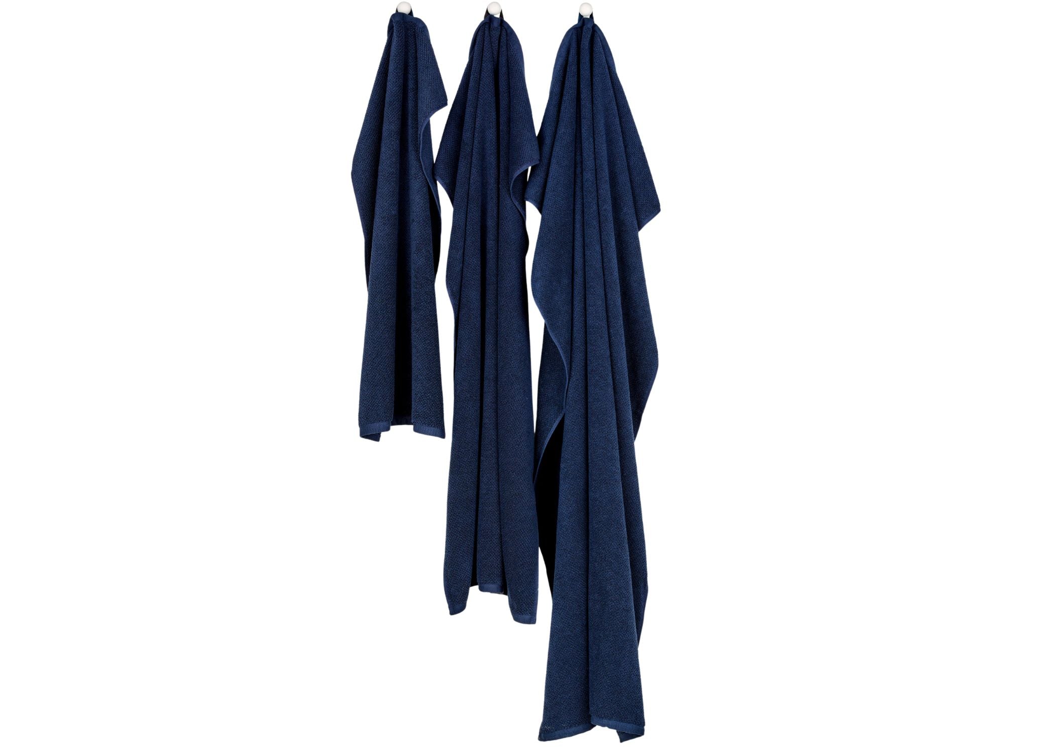 Christy "Brixton" Bath Towels Collection in Midnight Blue