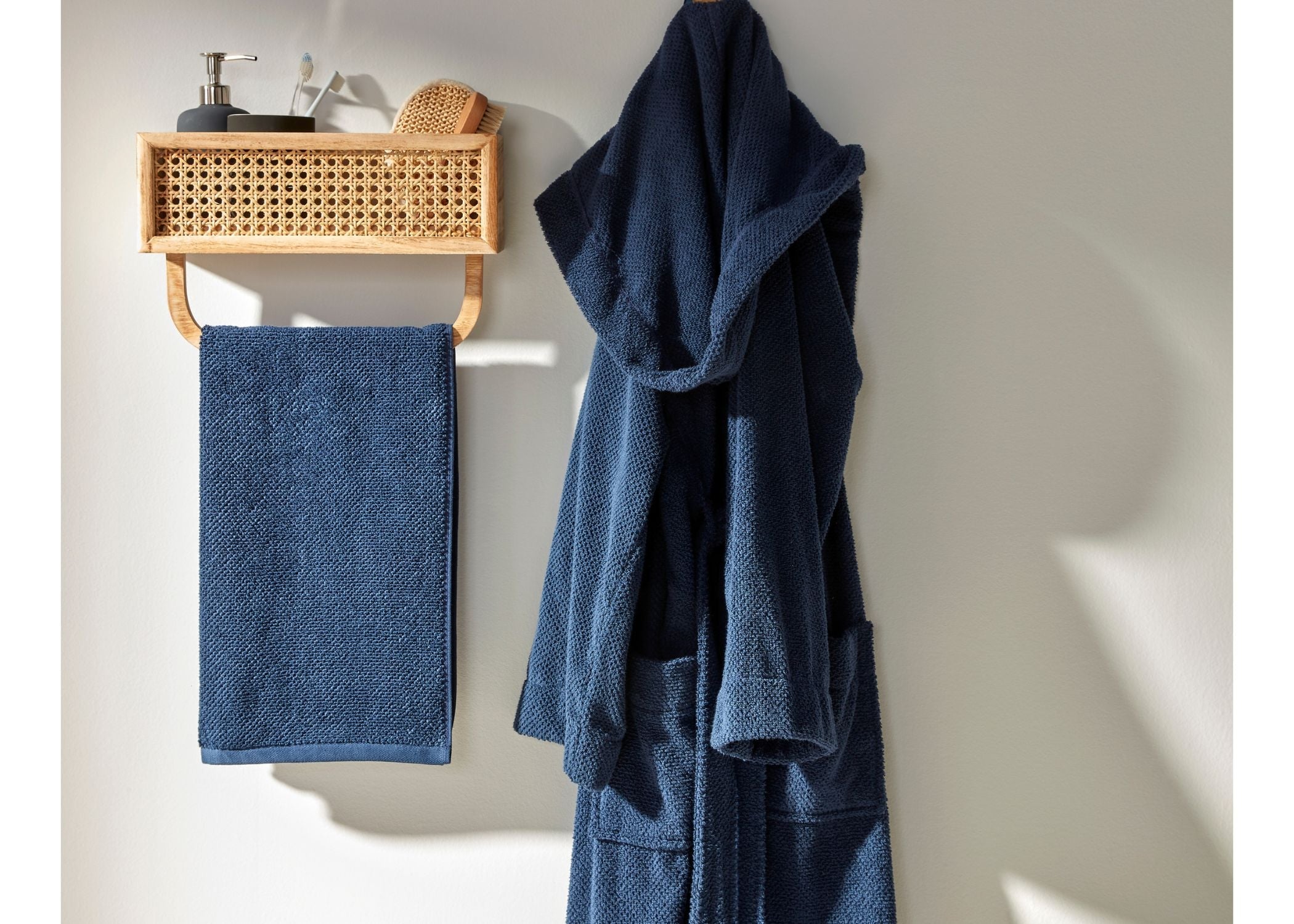 Christy "Brixton" Bath Towels Collection in Midnight Blue