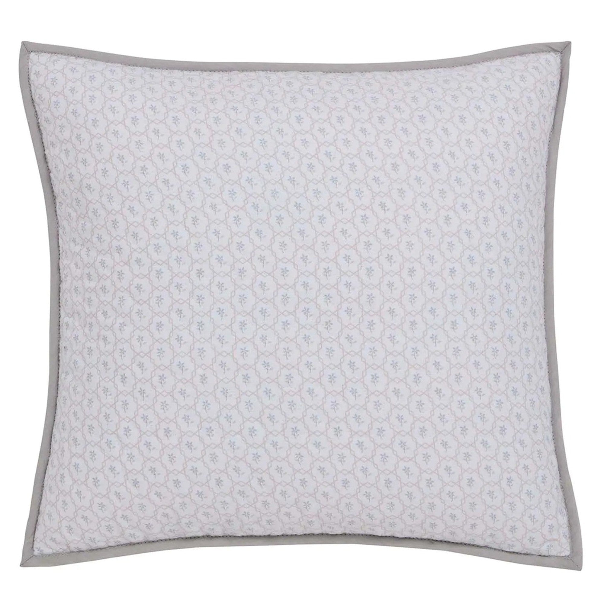 Murmur Florin Decorative Filled Cushion in Linen