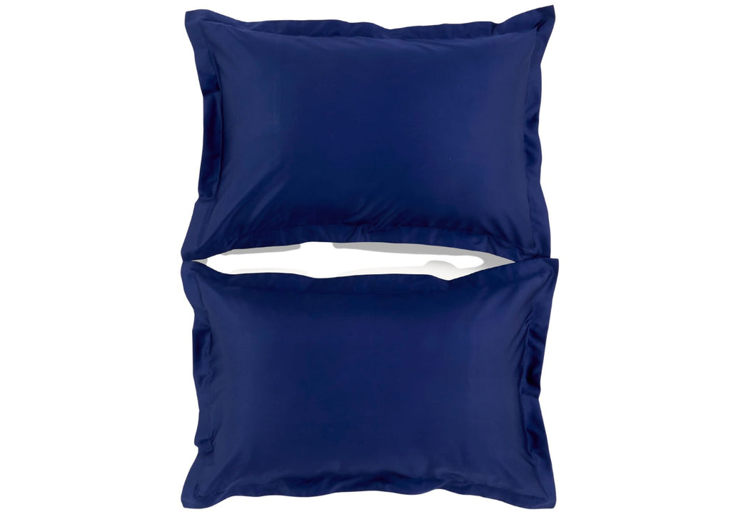 Christy "400 TC Sateen" Plain Dyed Sheets in Navy