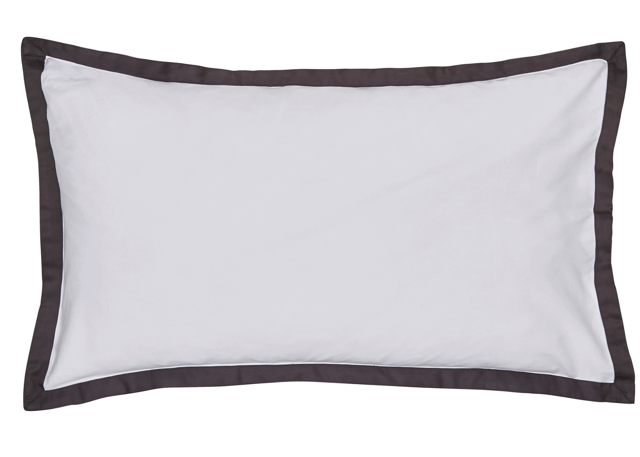 Bedeck of Belfast "Olenna" Duvet Cover Set in Charcoal/White