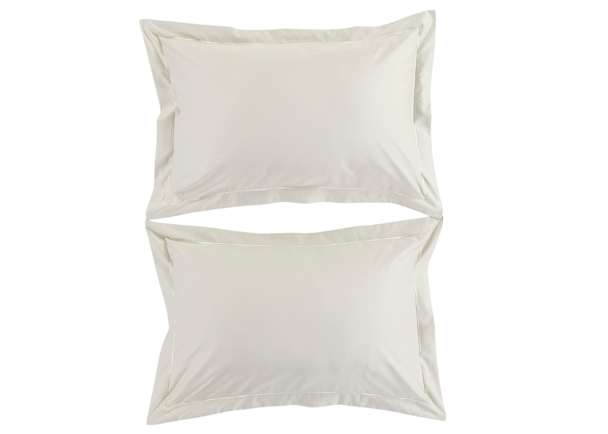 Christy "500TC Hygro Cotton Sateen" Bed Linen with Parchment boarder Stitch