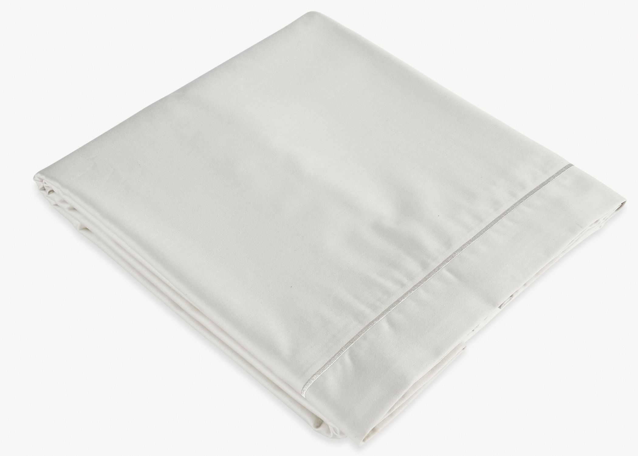 Christy "500TC Hygro Cotton Sateen" Bed Linen with Parchment boarder Stitch