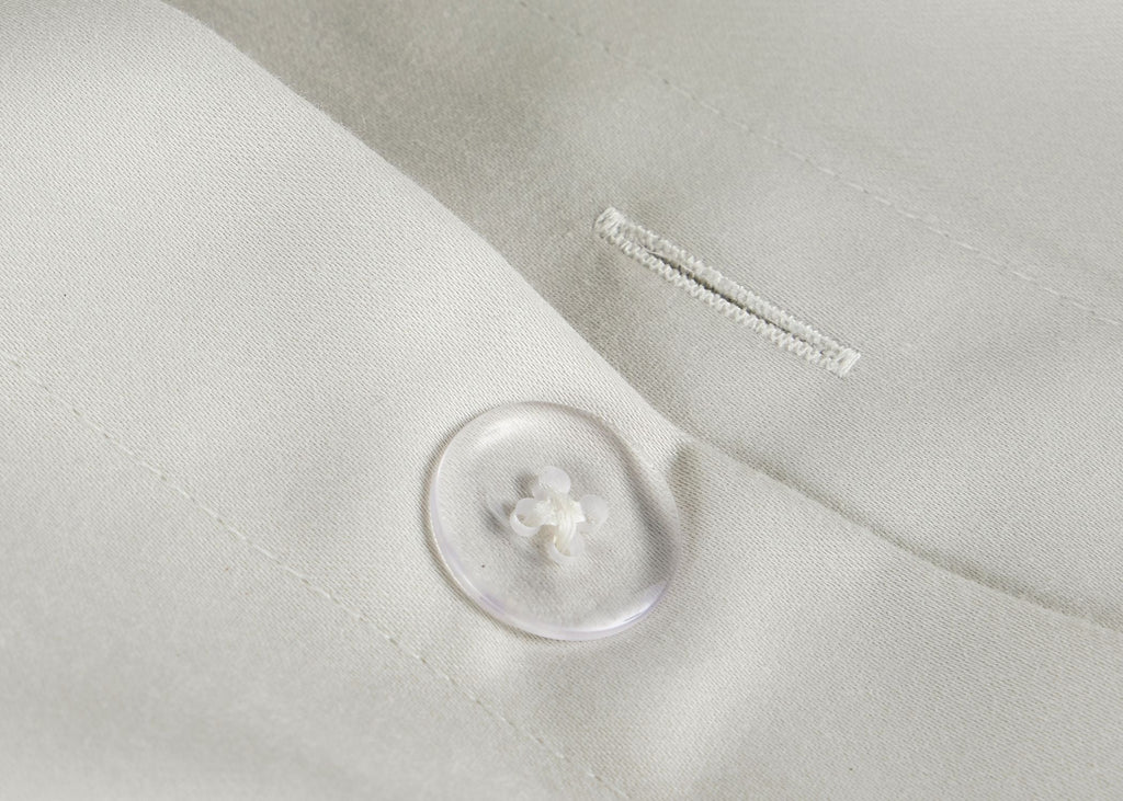 Christy "500TC Hygro Cotton Sateen" Bed Linen with Parchment boarder Stitch