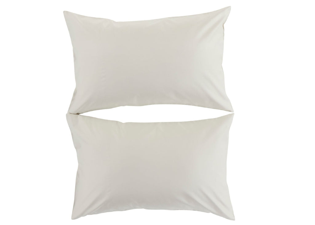 Christy "500TC Hygro Cotton Sateen" Bed Linen with Parchment boarder Stitch