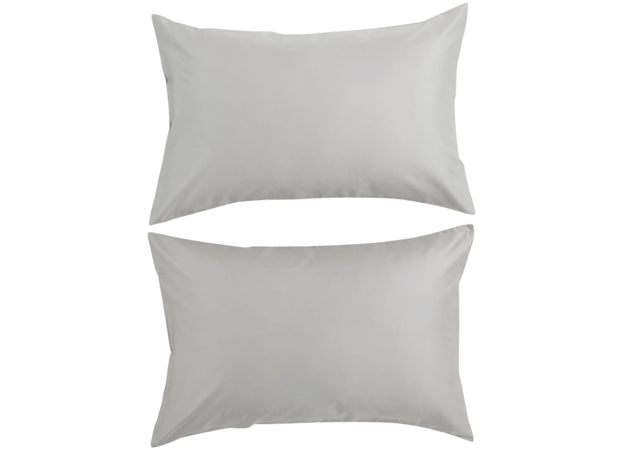 Christy "400 TC Sateen" Plain Dyed Sheets in Colour Platinum