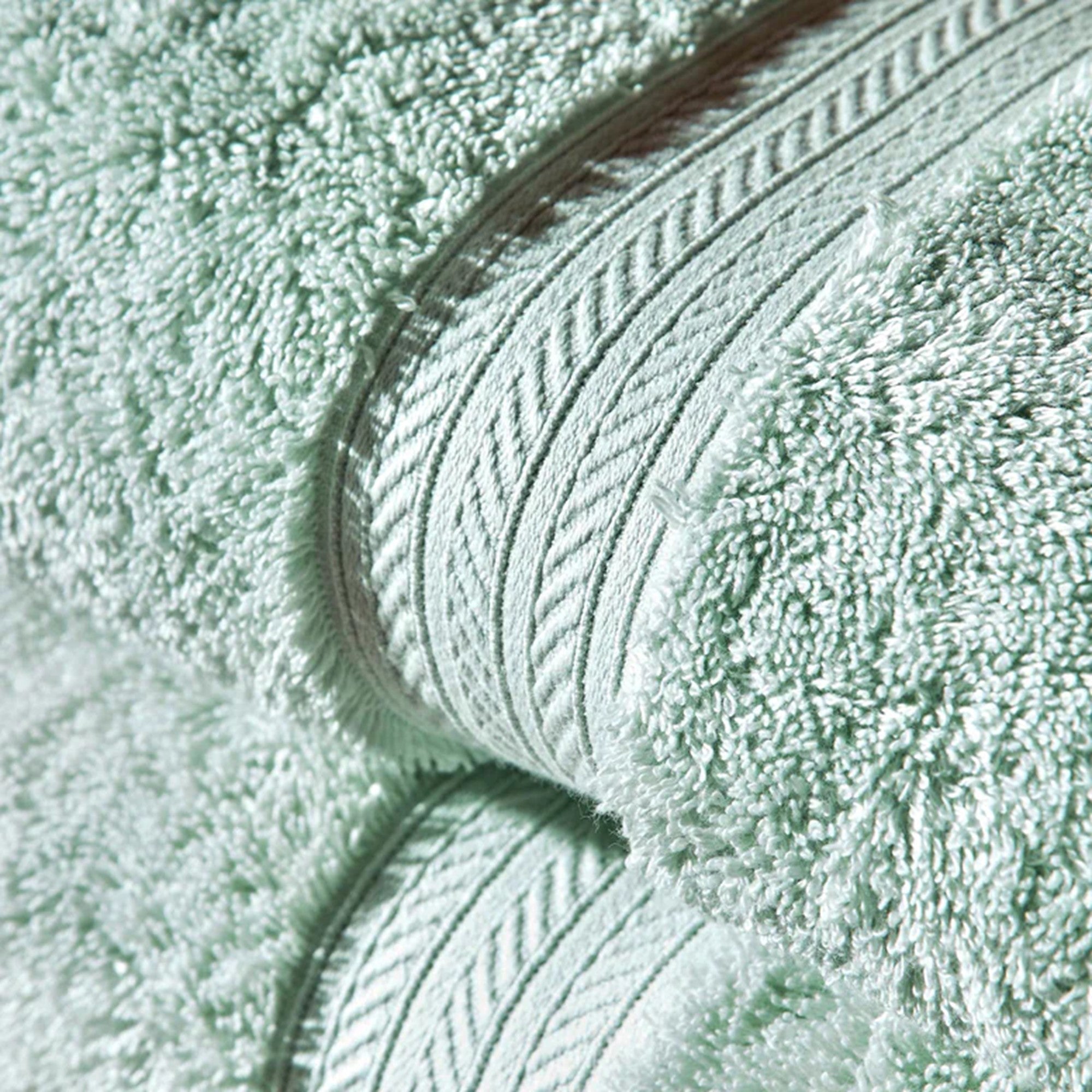 Renaissance Egyptian Cotton Bath Towels Collection in Eggshell Blue