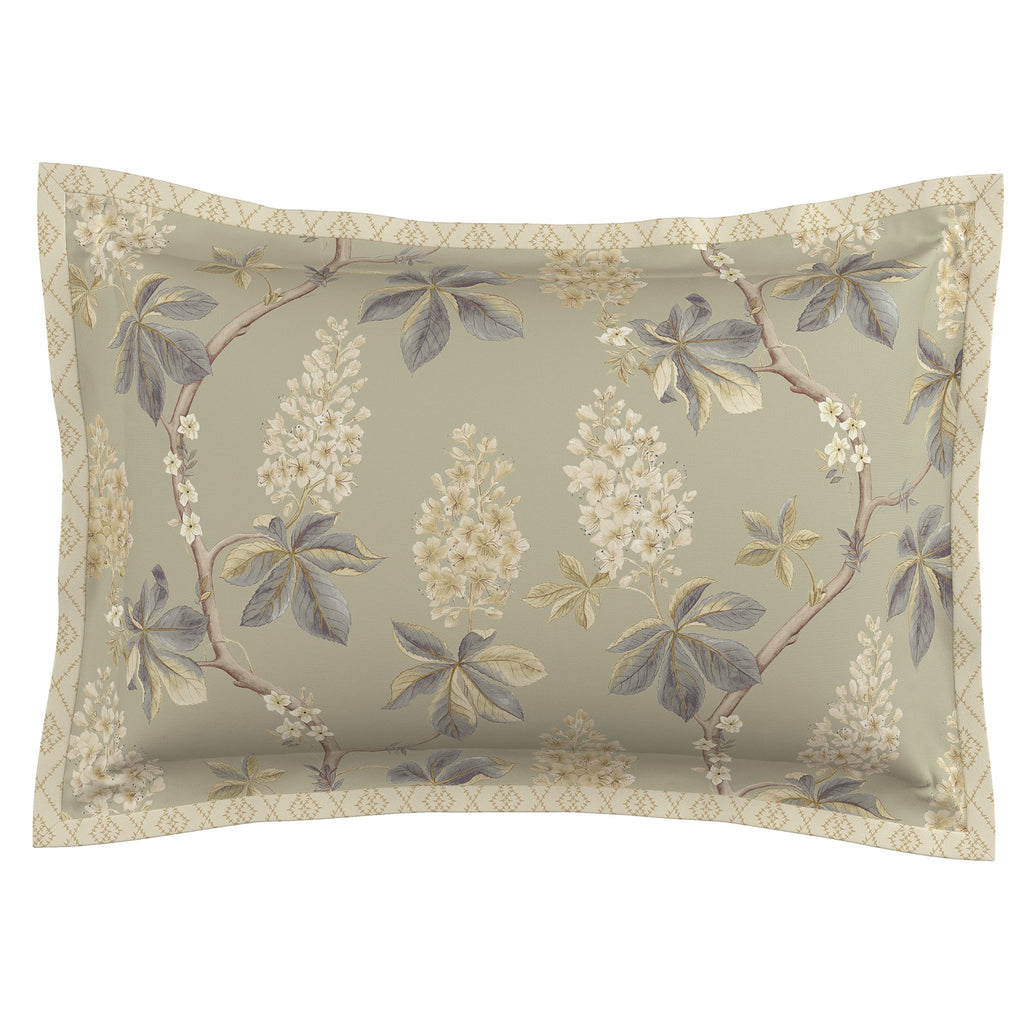 Chestnut Tree Duvet Cover Set in Grey Blue & Sage