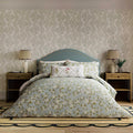 Damson Blossom Duvet Cover Set in Porcelain