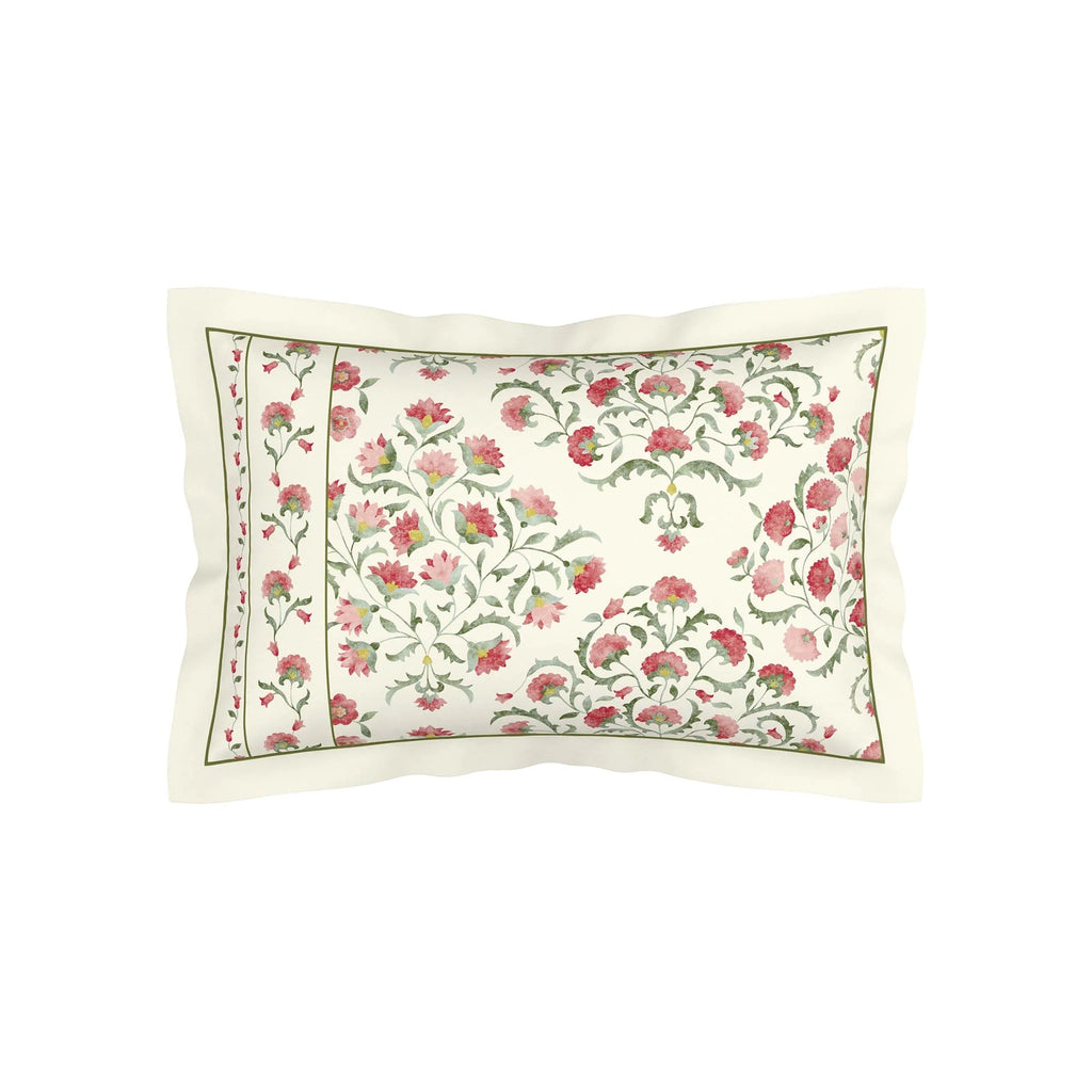 Ottoman Duvet Cover Set in Rose & Olive