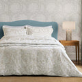 Sanderson "Pyramus" Duvet Cover Set in Linen