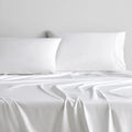 1000 TC Fitted Sheet in Snow
