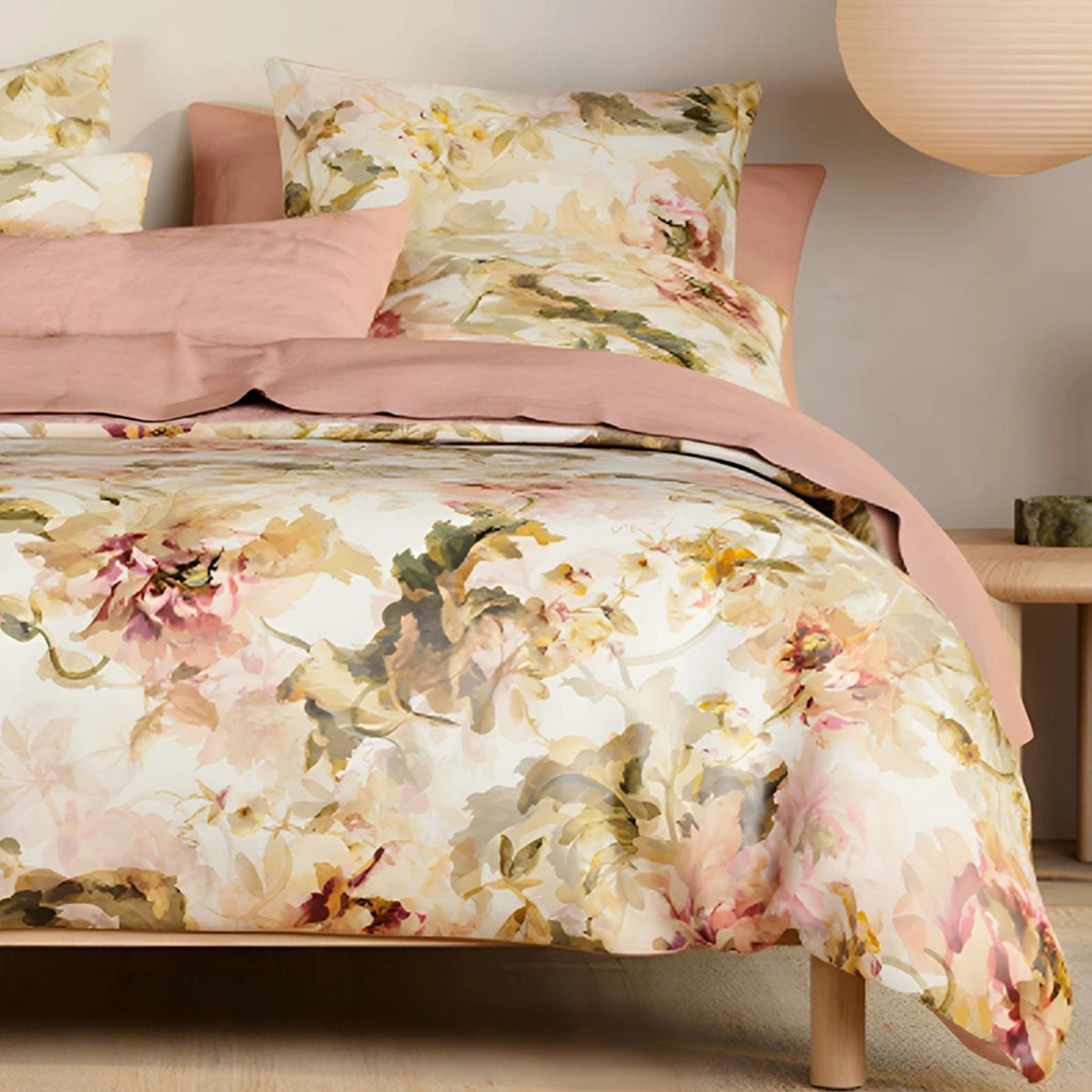 Driessan Duvet Cover Set in Pink