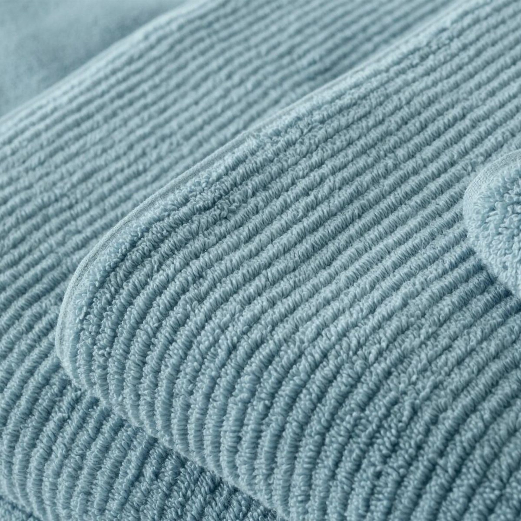 Living Textures Towel Collection in Misty Teal