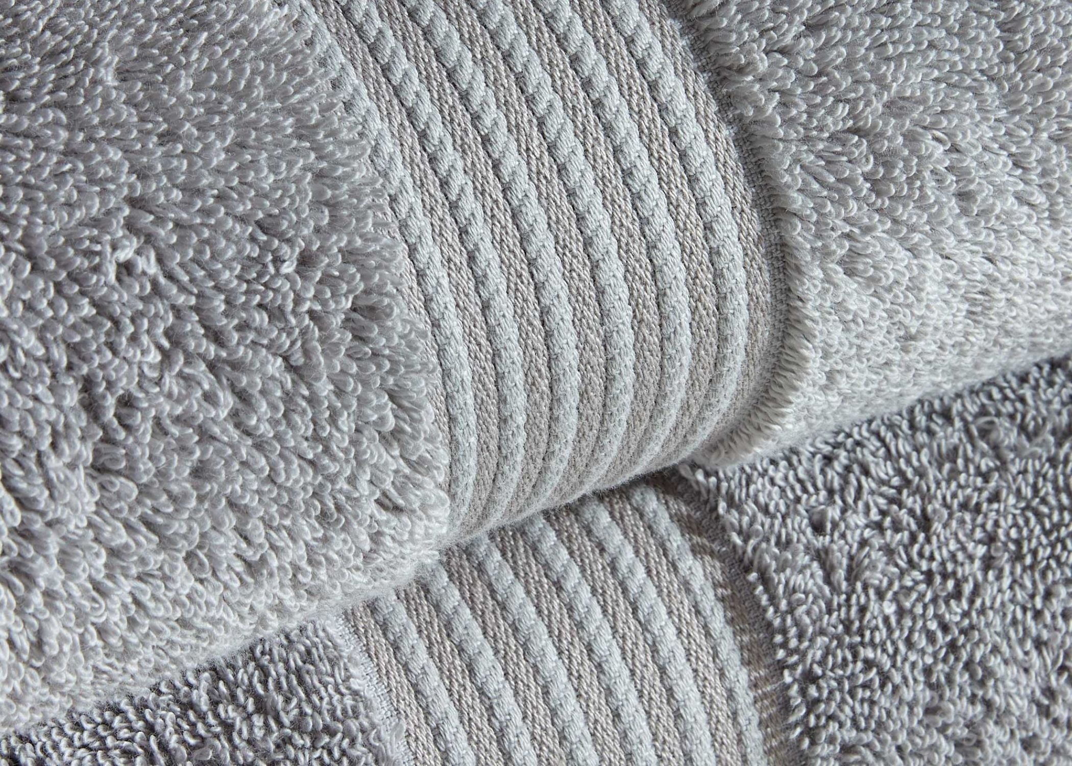 Christy "Supreme" Bath Towels & Mat Collection in Silver