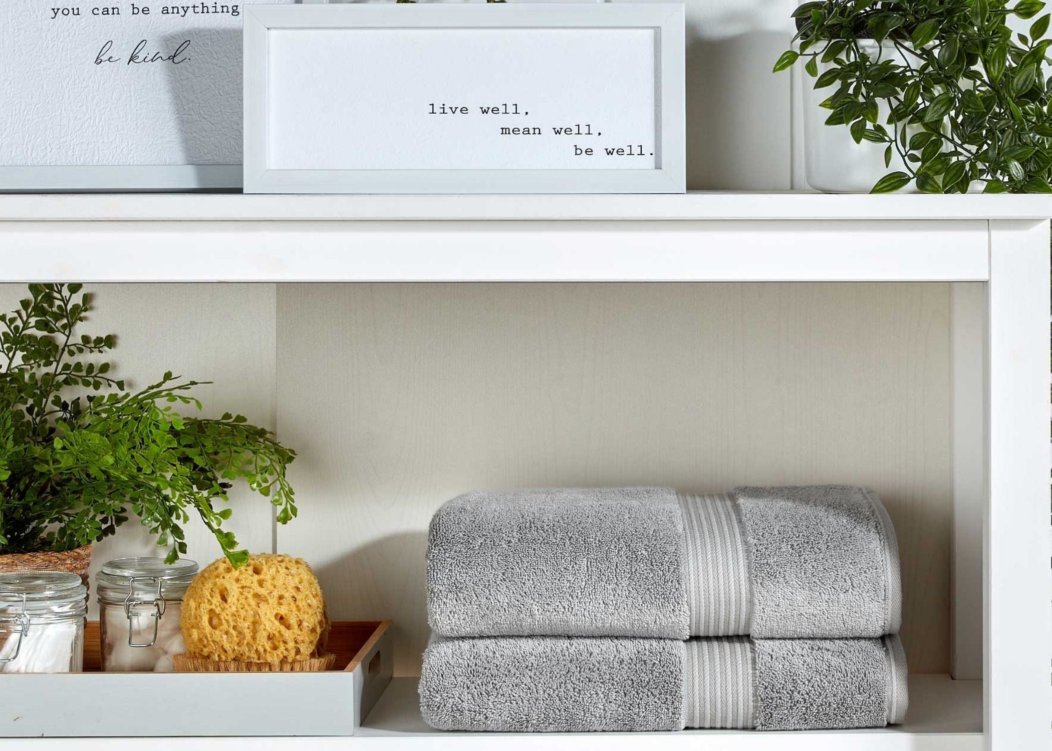 Christy "Supreme" Bath Towels & Mat Collection in Silver