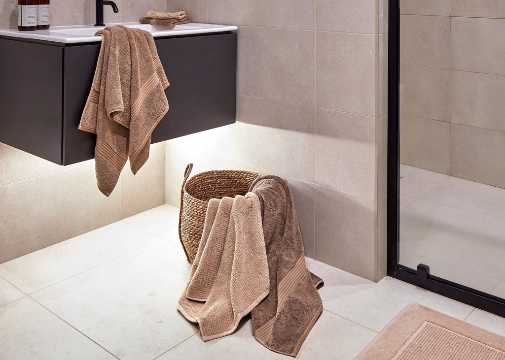 Christy "Supreme" Bath Towels & Mat Collection in Stone