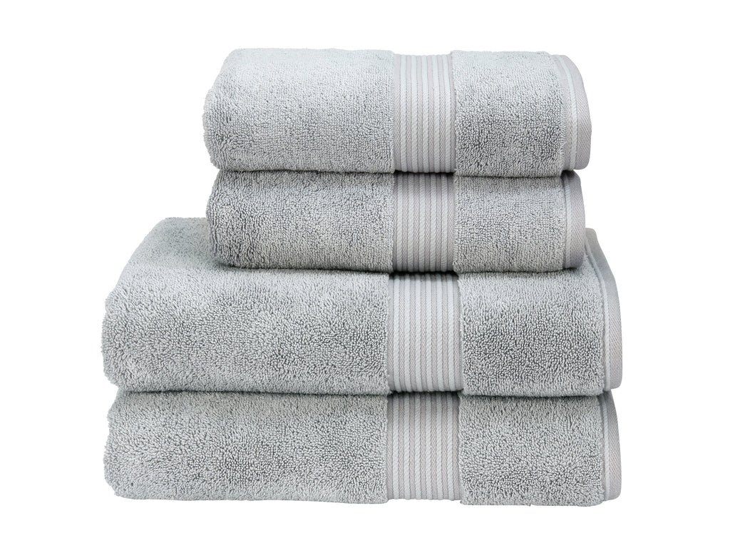 Christy "Supreme" Bath Towels & Mat Collection in Silver