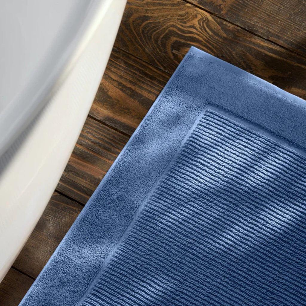 Supreme Bath Towels & Mat Collection in Deep Sea