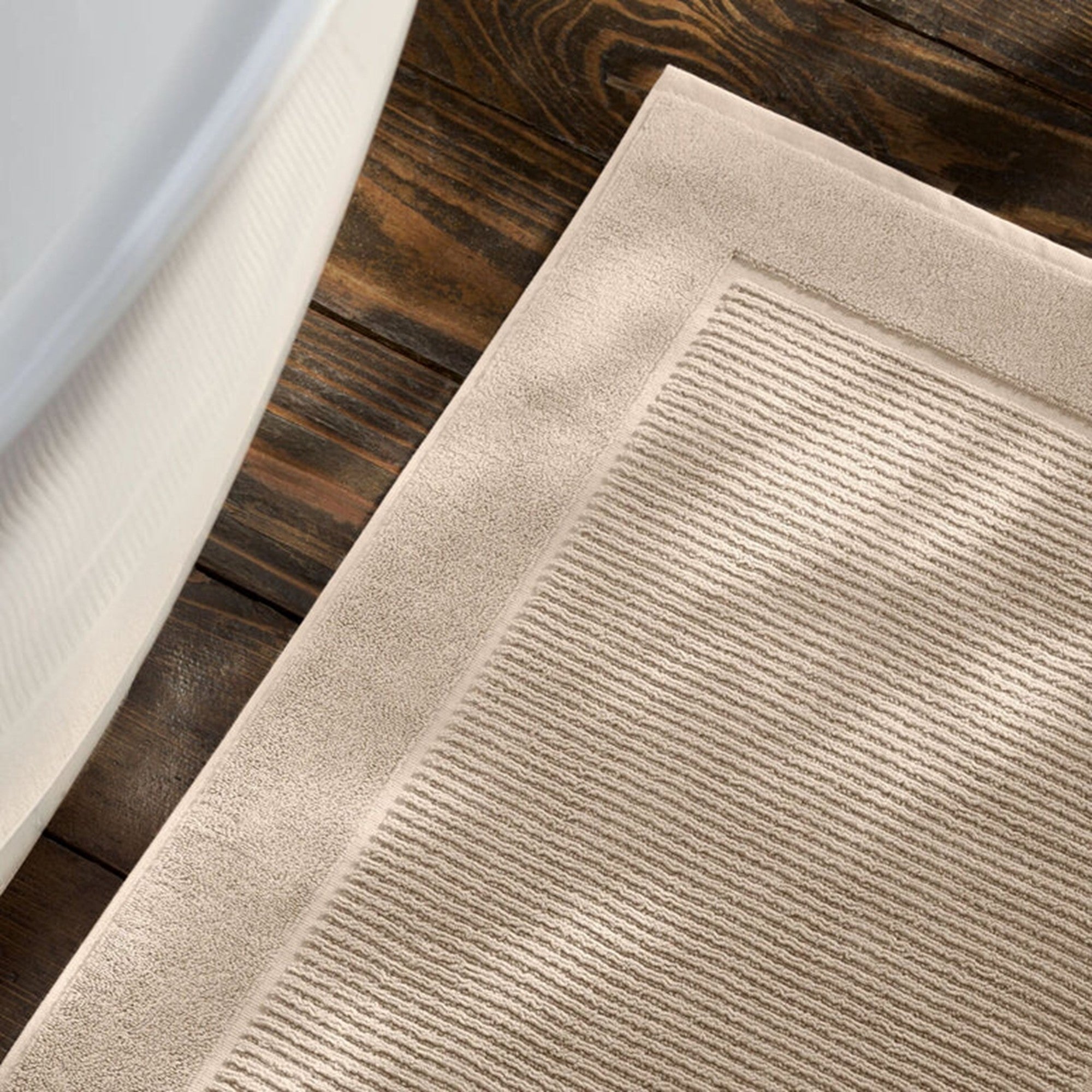 Supreme Bath Towels & Mat Collection in Stone