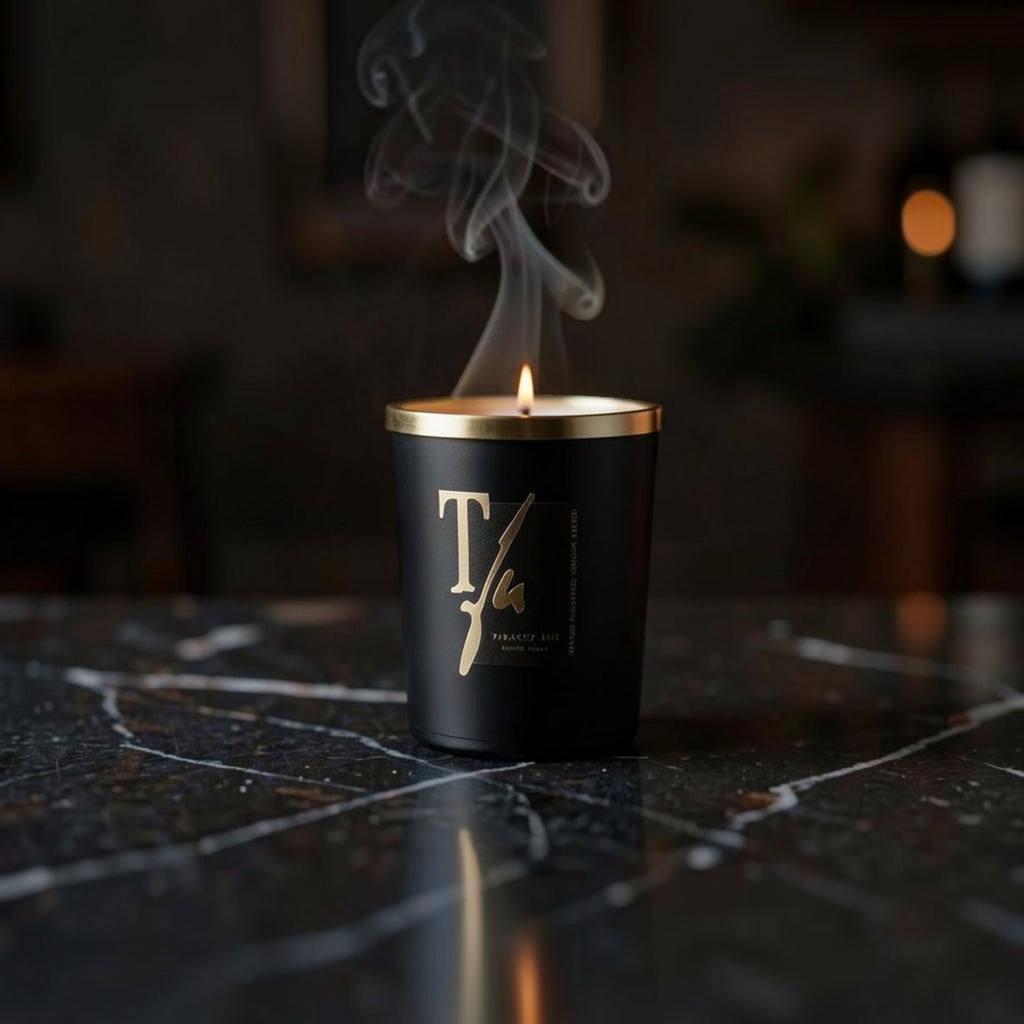 Tabacco Scented Candle - 180g