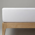 Mekong 3-layer Bamboo Waterproof Mattress Protector in White