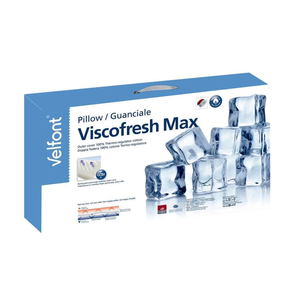 Viscofresh Max Memory Foam Pillow Extra High 17Cm