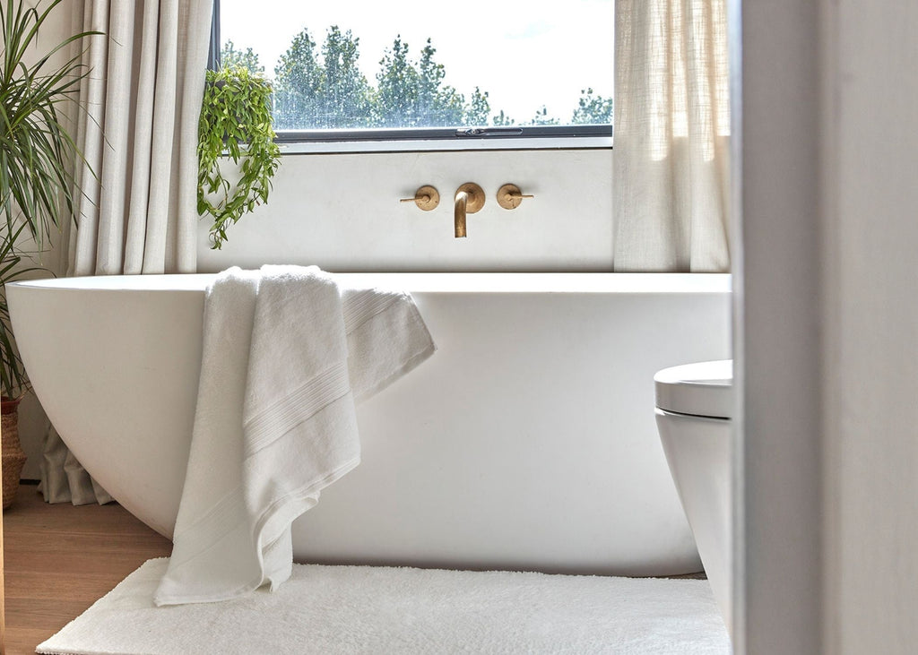 Christy "Supreme" Bath Towels & Mat Collection in White