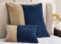 Christy "Antibes" Cushion Cover in Navy