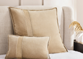 Christy "Antibes" Decorative Filled Cushion in Sand (Taupe)