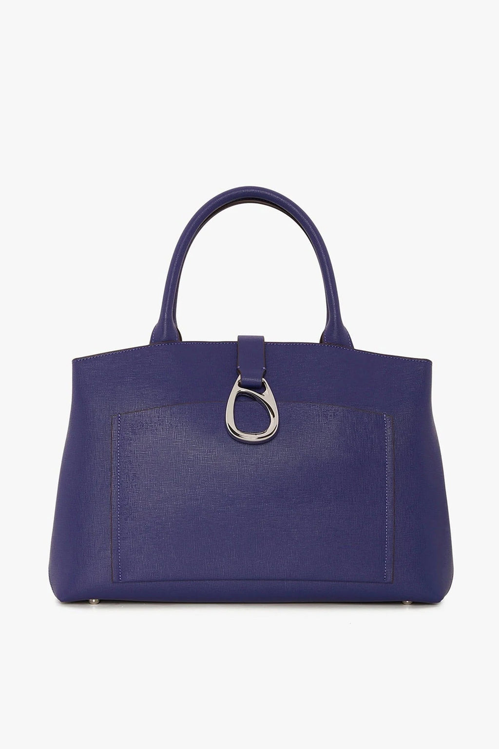 Jasper Conran "Bee" Leather Tote in Cobalt Blue