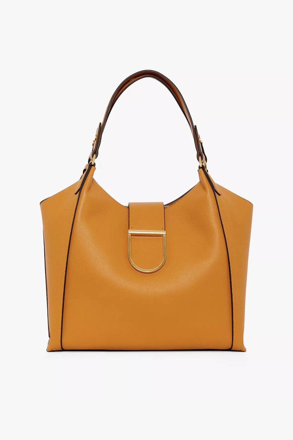 Jasper Conran "Brielle" 3-Section Shoulder Bag in Mustard