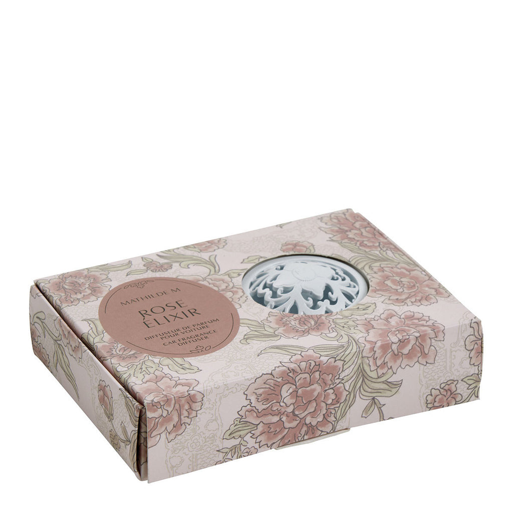 Mathilde "Rose Elixir" Car fragrance diffuser Escapades Parfumées