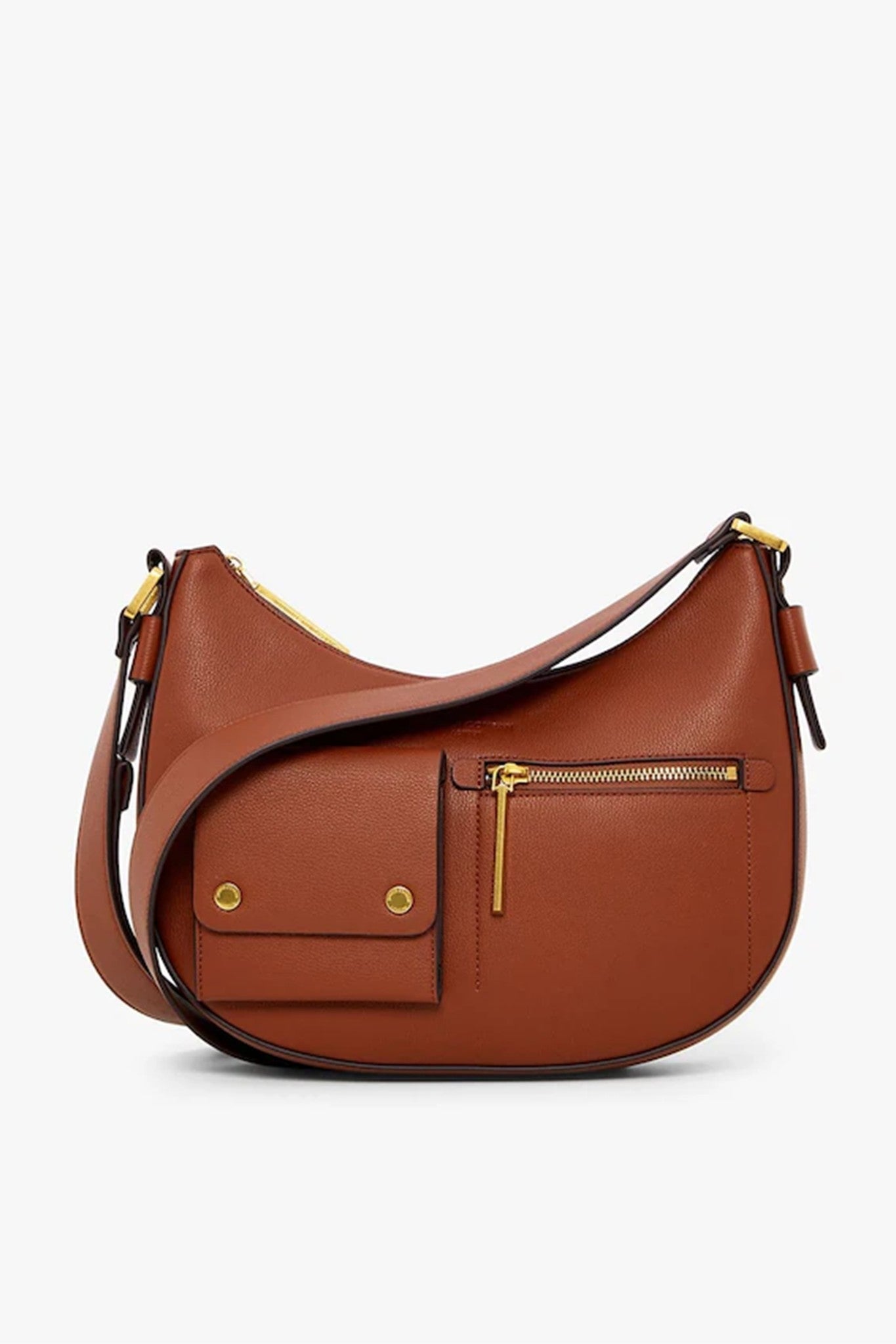 Jasper Conran "Dahlia" Scoop Bag in Tan