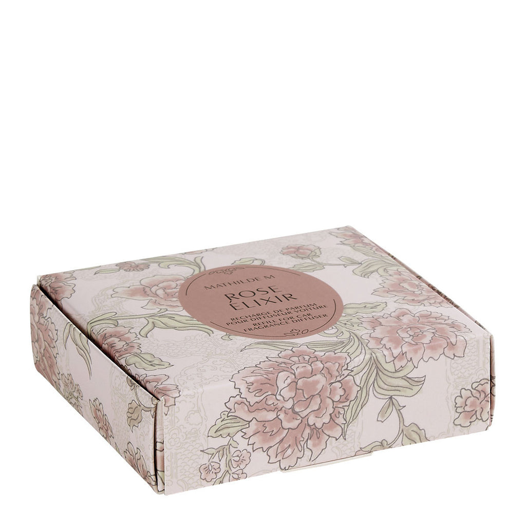 Mathilde "Rose Elixir" Car fragrance diffuser refill Escapades Parfumées