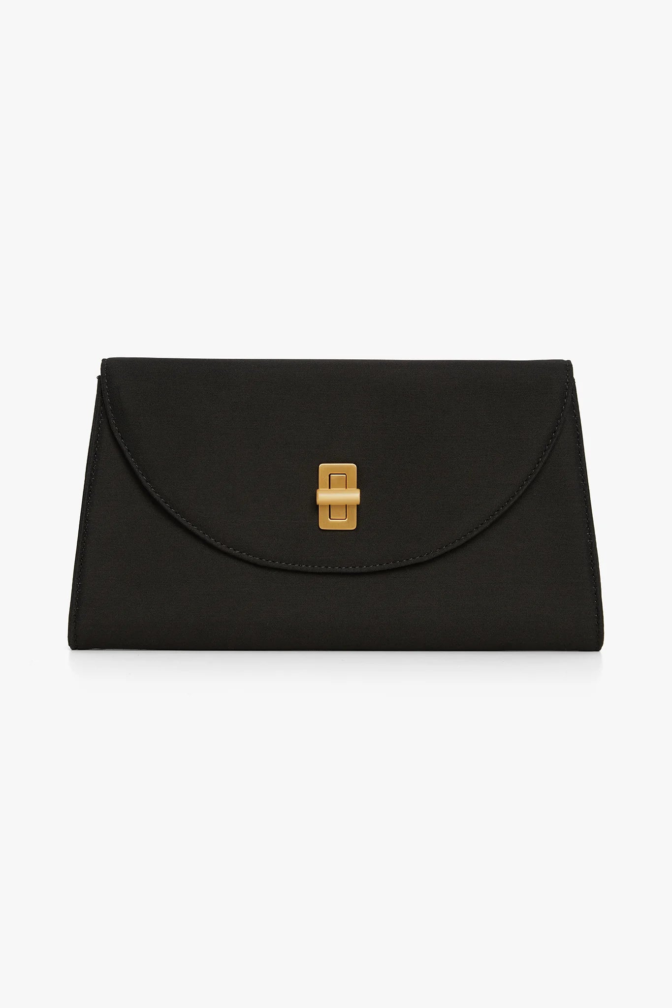 Jasper Conran "Gigi" Wool Silk Clutch Bag in Black