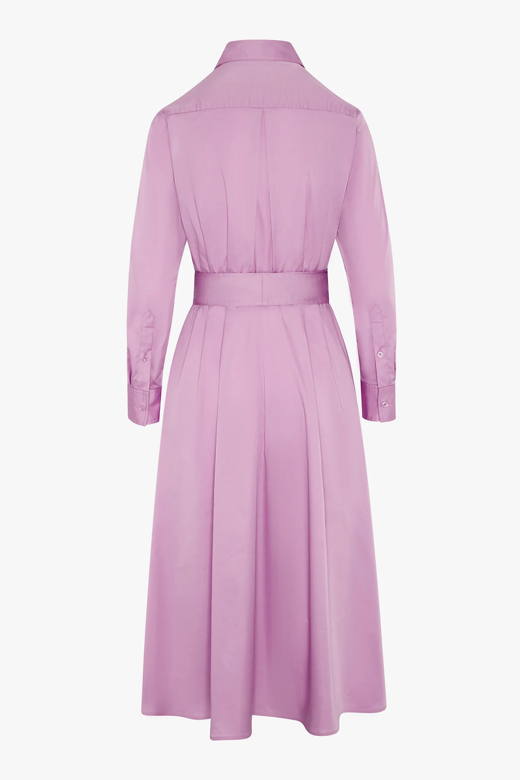 Jasper Conran "Blythe" Full Skirt Shirt Dress in Pink