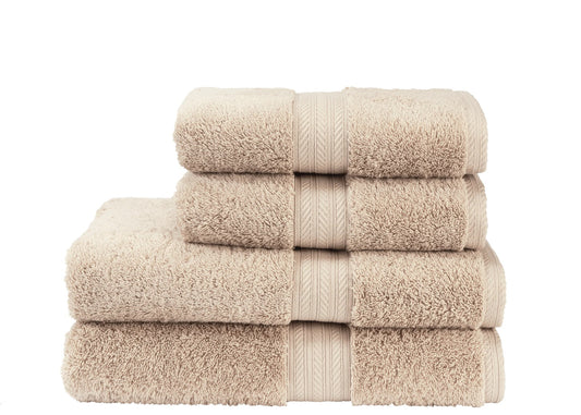 Christy "Renaissance" Egyptian Cotton Bath Towels Collection in Driftwood